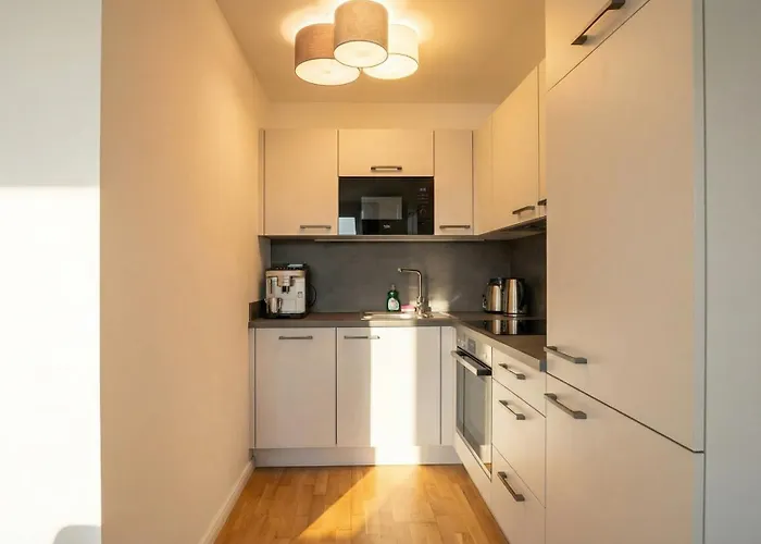 Bright 1br With Living & Balcony Apartment